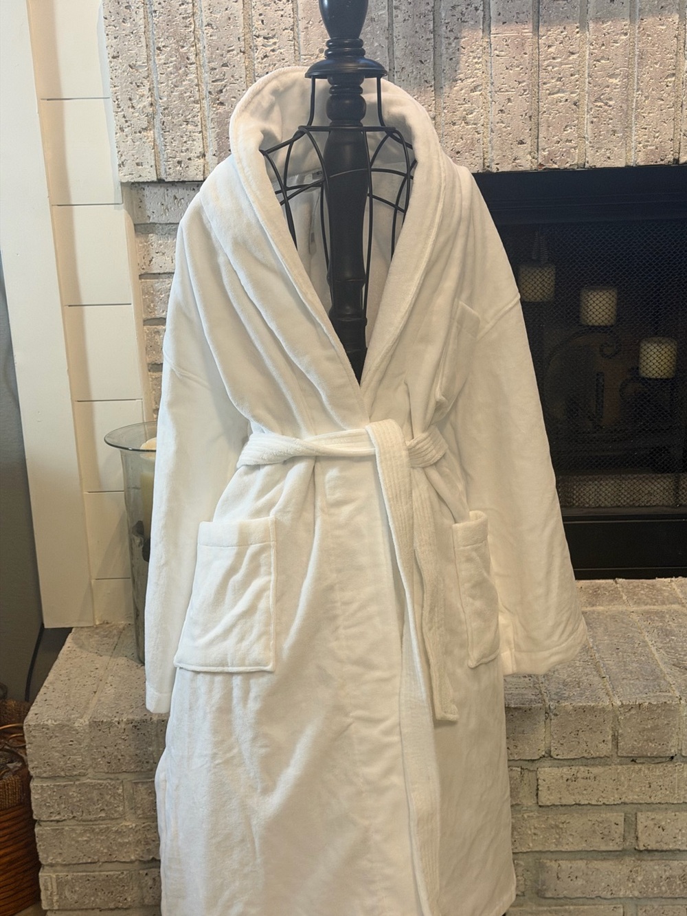 NWT Alpine Swiss Mens Cotton Terry Cloth Bathrobe Super Absorbent Spa Robe L/XL